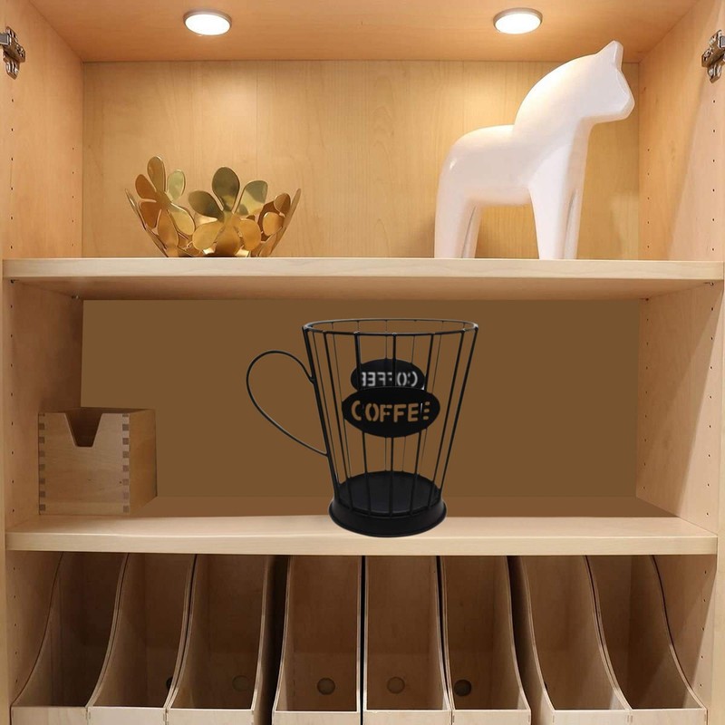 Hausdec Coffee Pods Holder Coffee Capsules Storage Basket Kitchen Counter