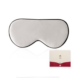 Silk Flower Musume Eye Mask, For Sleeping, Silk Eye Mask, Made of Natural Silk, For Summer/Winter, Breathable, No Pressure, Eyes, Light Blocking, Good Sleep Goods, Blindfold, Ultra Lightweight