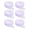 JASSINS 6 Rolls Eyelash Tape, Adhesive Fabric Eyelash Tapes, Adhesive