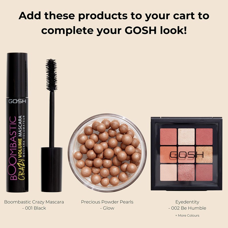 GOSH Eyebrow pencil for thicker brows, precise application for perfectly