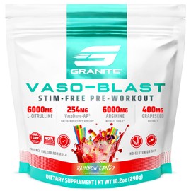 Suplemento de carbohidratos por Granite Suplements  20 porciones de Intra-Carb para entrenar más y más duro, sin choque o estomacal alterado  Incluye 