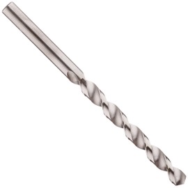 Chicago Latrobe 120B High-Speed Steel Long Length Drill Bit, Uncoated (Bright), Round Shank, 118 Degree Conventional Point, 11/64" Size (Pack of 1)