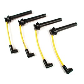 ACCEL 7964Y Thundersport 8mm Custom Fit Spark Plug Wires YELLOW