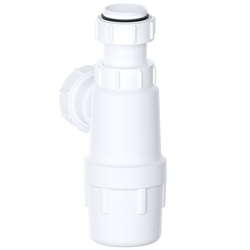 SPARES2GO Telescopic Drain Bottle Trap for Bathroom Kitchen Sink Urinal