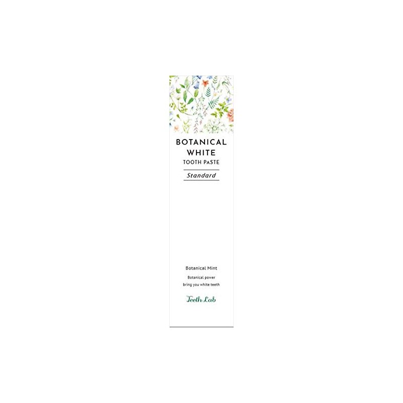 Teeth Lab Botanical White Standard 3.5 oz (100 g) Toothpaste