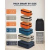 Compression Packing Cubes Ultralight 7PCS Luggage Travel Organizer Bags Set