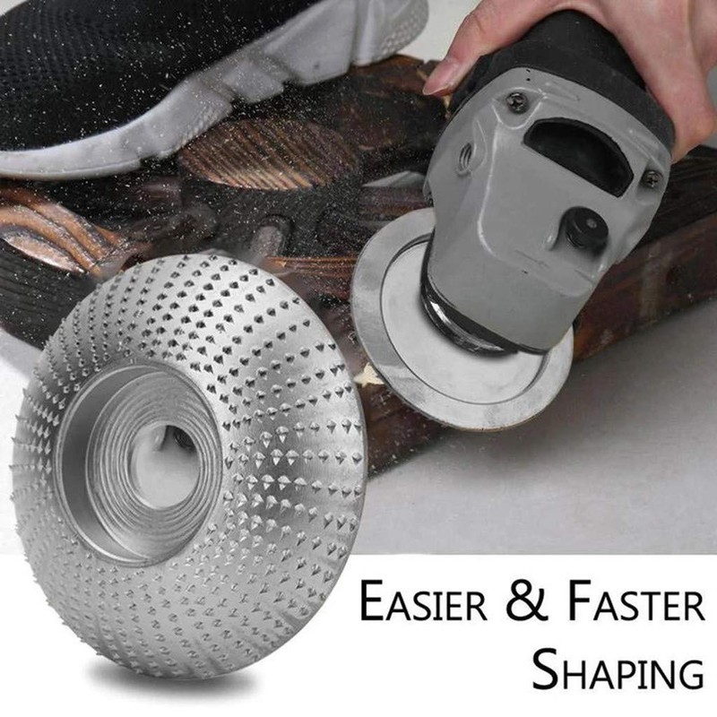 100 mm Wood Sanding Disc, 2 Pieces Angle Grinder Disc,