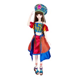 Yeloli Princess Toy,Princess Fashion Doll,Cute Dolls, 22.4 Inches, 18 Movable Joints, Long-haired,Great Gift for Kids 3+,Headdress and Clothing Accessories, Sparkling, Inspired Fairy