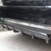 93cm Rear Bumper Diffuser Carbon Fiber Pattern Sporty Style Shark
