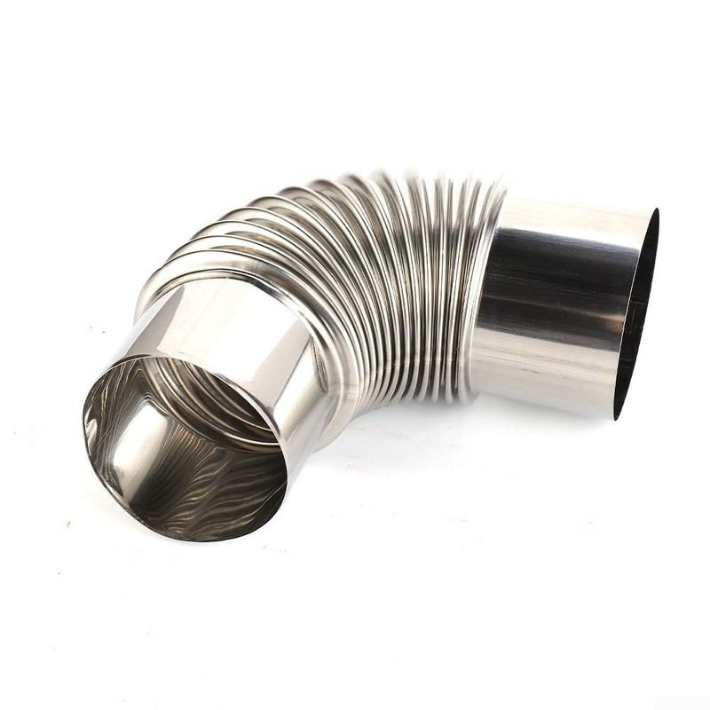 Stainless Steel 90 Degree Angle Chimney Liner, 90° Multi Flue