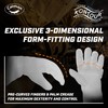 Caiman Genuine Top Cow Grain Leather Velcro� RevolutionTM Gloves (Large/Yellow)