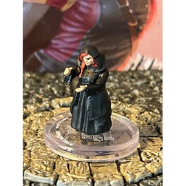 Wiz Kids Black Robed Mage of High Sorcery A - from Dragonlance Shadow of The Dragon Queen Set - D&D Dungeons & Dragons - Medium 1" Base Painted Plastic Miniature - Icons of The Realms