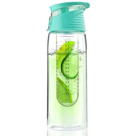 Adnart Flavour2Go Water Bottle, Turquoise