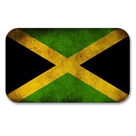 2 x 10cm Jamaica Jamaican Flag Vinyl Stickers Decal Laptop Car Bike Helmet #6186 (10cm Wide x 6cm Tall)