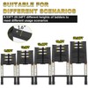 Telescopic Ladder, 8.5FT RIKADE Aluminum Telescoping Ladder with Non-Slip Feet,