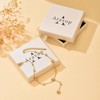 ARAVOP Opal Earrings for Women 18K Gold Plated Hypoallergenic Orange