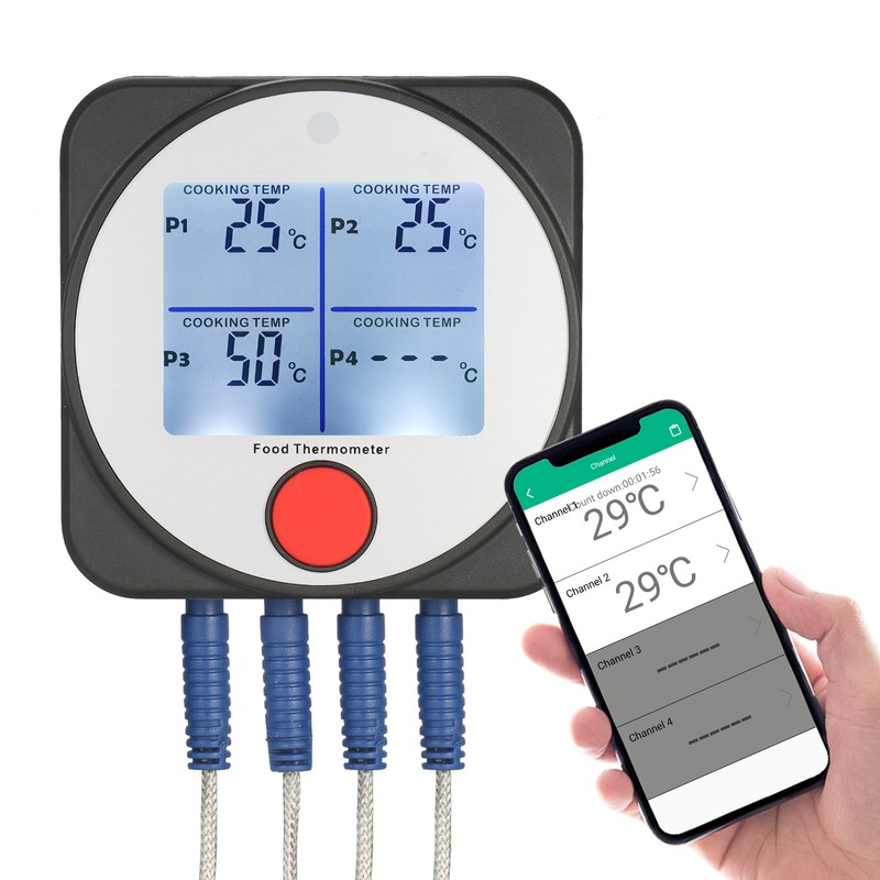WT308B BT Meat Thermometer Smart Food Thermometer with Wireless Remote