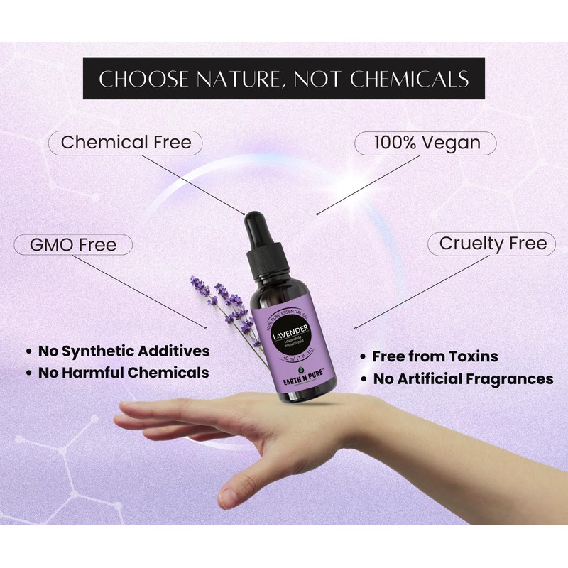 EARTH N PURE Earth N Pure Lavender Essential Oil Pure