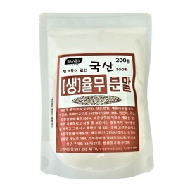 첨가물없는 국산 100% 생 율무가루 200g 100% Korean Organic Job's Tears Powder 200g Without Additives