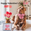 ARING PET Valentine's Day Dog Collar-Adorable Pink Heart Dog Collar