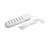 BTicino Electric Power Strip Slim with Safe Light Switch and