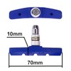 cyclingcolors 4 x Bicycle Brake Shoes 70 mm for V-Brake