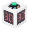 Cube Timer 1.4in 4 Sided Digital Shot Countdown Stopwatch for
