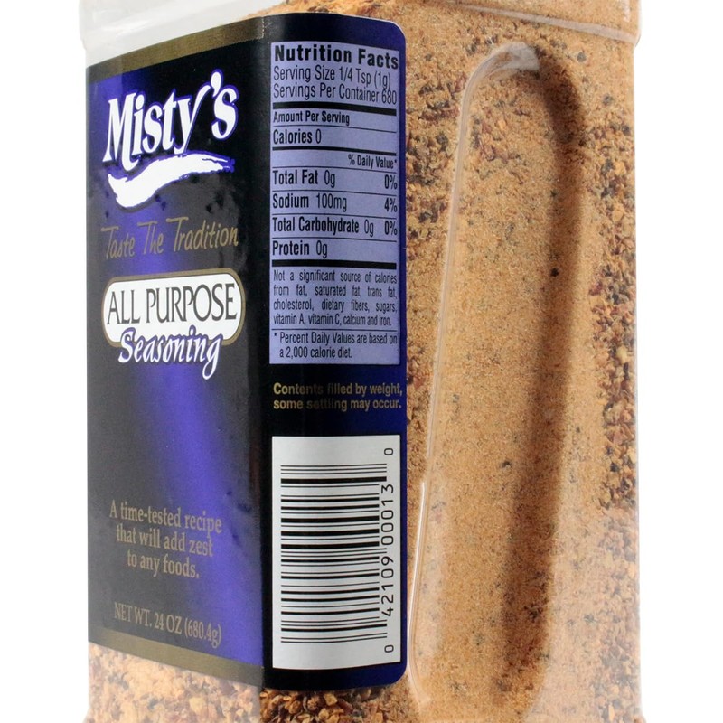 Misty's Steakhouse All Purpose Seasoning, 24 ounces