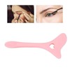 Eyeliner Stencil Wing Tips, Silicona Eyebrow Pencil Stencil con Skin