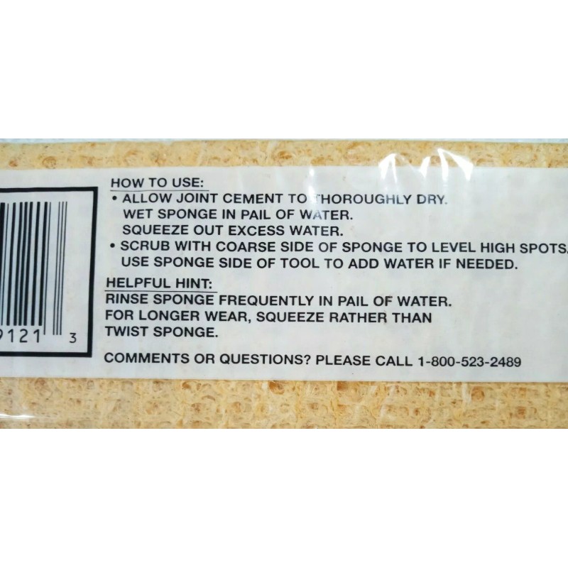 EZ-ONE 2 EZ ONE Cellulose Spackling & Sanding Sponges -