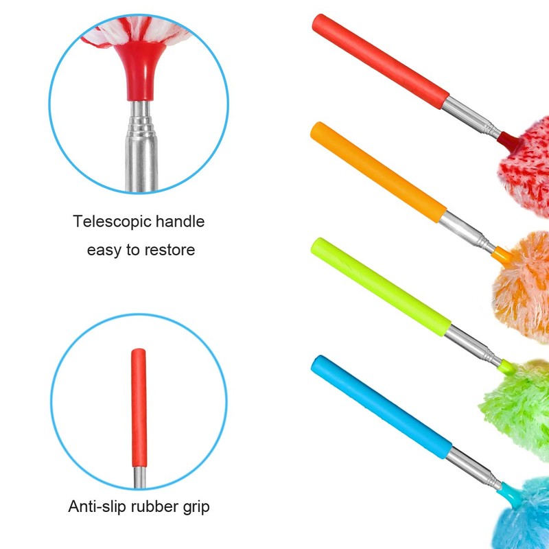 Tonmp 4 Pcs, [Microfiber] Hand [Duster] [Washable] Microfibre Cleaning Tool