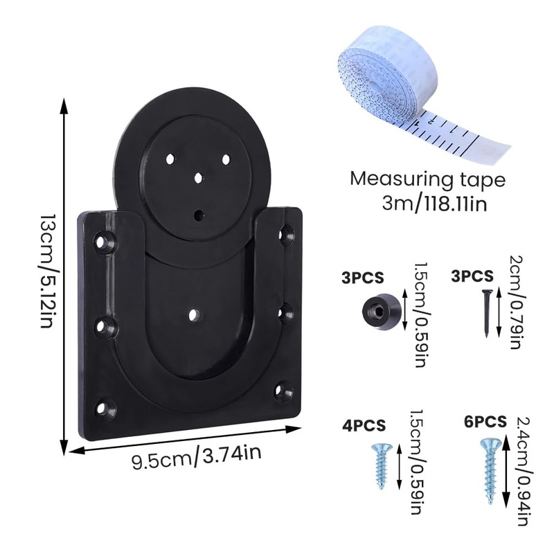 Dart Board Bracket Black, Professional Dart Board Accessories Hanging Dartboards