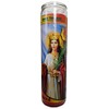 Santa Barbara Red Pillar Devotional Candle