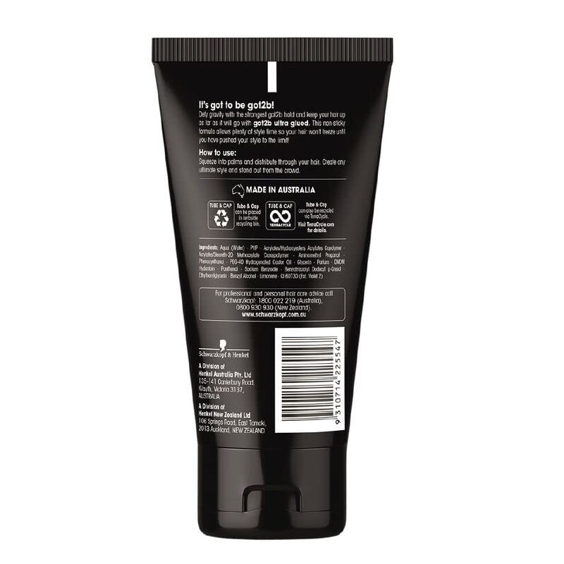Schwarzkopf Got2b Super Glue Indestructible Styling Gel, 150 ml
