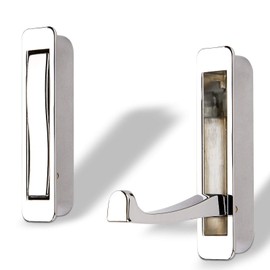 SO-TECH Zilly Modern Folding Clothes Hanger 80 x 20 / 66 mm Polished Chrome