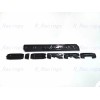 GMC Overlay 2PCS Gloss black Rear Sierra Elevation Emblem 2019-2023