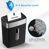 BONSEN Shredder for Home Office, 4 Gallons 8-Sheet Cross Cut