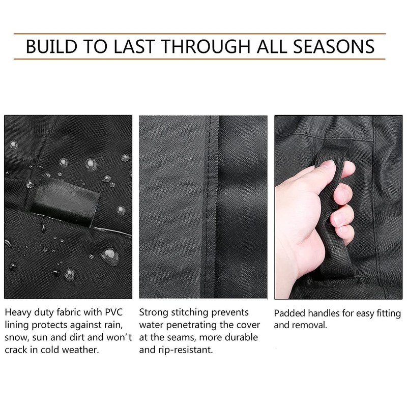 onlyfire φ76cm Full Coverage Round Fire Pit Cover with Drawstring