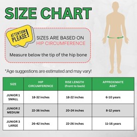 EcoAble Big Kids’ Pull-On Cloth Diaper, Age 6–16 | Reusable Potty Training & Incontinence Briefs for Special Needs Children (Blast Off, Junior 1)