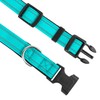 PWOD Reflective Dog Collar, Adjustable Soft Neoprene Padded Nylon Pet