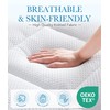 BDEUS Waterproof Dual Layer 4 Inch Memory Foam Mattress Topper