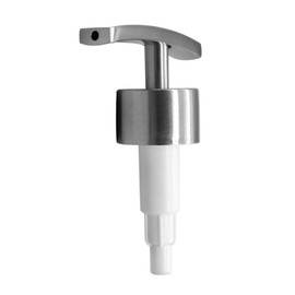 Beatifufu Lotion Dispenser Pump Replacement Stainless Steel Press Pump Head for Shampoo Hand Soap Bottles Adjustable Tube Fits Most Bottles Bathroom and Travel Use