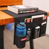 Zafit 5 Pockets Bedside Caddy, Bedside Storage Organizer for Water