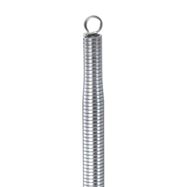 HARFINGTON PVC Spring Bender 19.8mm OD 550mm Long Zinc Plated Bending Spring Conduit PVC Spring Bender Pipe Bending Spring for PVC Pipe Bending Devices in Home Hydropower, Silver Tone