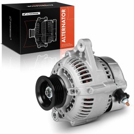 A-Premium Alternator Compatible with Toyota Corolla 1988-1992, Celica 1990-1993 & Geo Prizm 1989-1992, 1.6L, 12V 60A/70A 5-Groove Pulley Clockwise, Replace# 2706002020, 2706016122