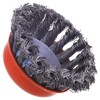 WENORA 20-Piece Knotted 3 Inch Wire Cup Brush for Angle