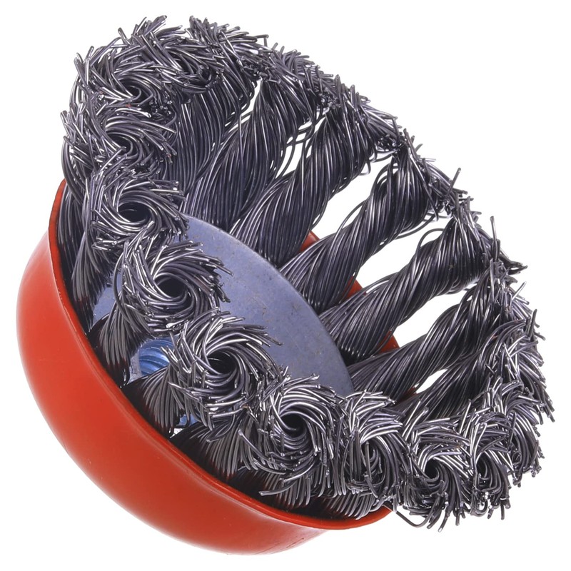 WENORA 20-Piece Knotted 3 Inch Wire Cup Brush for Angle