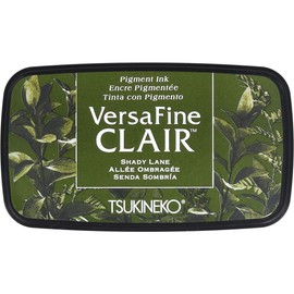 Tsukineko Shady Lane Versafine Clair Tinte Pad, synthetischen Material, grün, 5,6 x 9,7 x 2,3 cm, Matrial, 5.6 x 9.7 x 2.3 cm