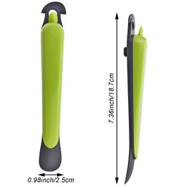 4 Pack Orange Peeler, Plastic Lemon Citrus Peeler, Easy to Peel Orange Citrus Peeler Tool, Fruit Peeling Tool Orange Peeling Sessions for Kitchen