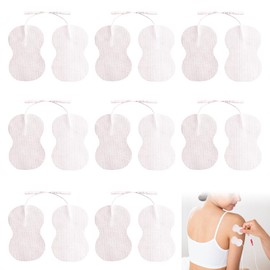 16 Stück Kompatibel mit Tens Elektroden Pads,Elektroden Kompatibel mit Tens Gerät,5,5 * 9 cm,Wiederverwendbar,Verwendet für Linderung von Muskel,Rücken-und Gelenkschmerzen (Weiß)